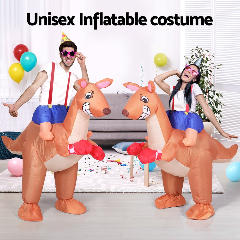 Party Supplies: Inflatable Kangaroo Costume Adult Suit Blow Up Party Fancy Dress Halloween Cosplay