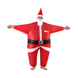 Party Supplies: Inflatable Christmas Santa Claus Costume Adult Suit Blow Up Party Fancy Dress Xmas Cosplay