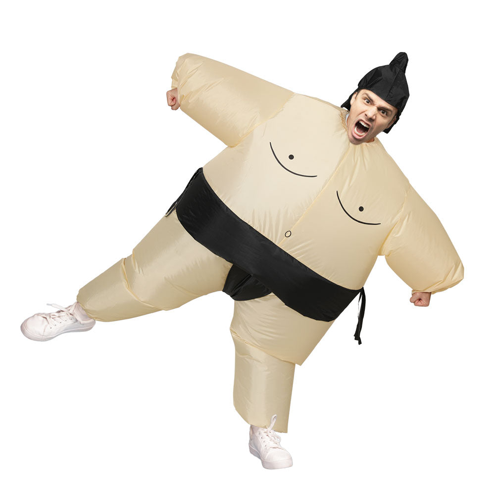 Party Supplies: Inflatable Sumo Costume Adult Suit Blow Up Party Fancy Dress Halloween Cosplay