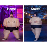 Party Supplies: Inflatable Sumo Costume Adult Suit Blow Up Party Fancy Dress Halloween Cosplay