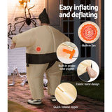 Party Supplies: Inflatable Sumo Costume Adult Suit Blow Up Party Fancy Dress Halloween Cosplay