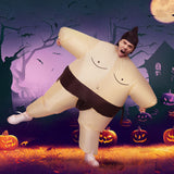 Party Supplies: Inflatable Sumo Costume Adult Suit Blow Up Party Fancy Dress Halloween Cosplay