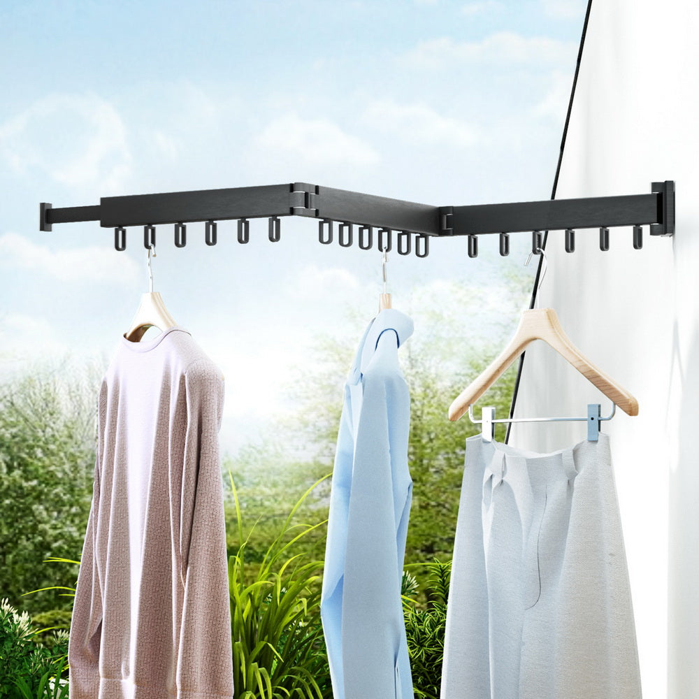 Drying Racks & Hangers: Artiss Clothes Rack Airer Drying Folding Hanger