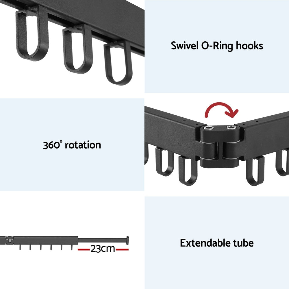 Drying Racks & Hangers: Artiss Clothes Rack Airer Drying Folding Hanger