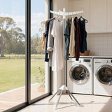 Coat Racks: Artiss Clothes Rack Airer Rotatable Hanger Foldable 163cm