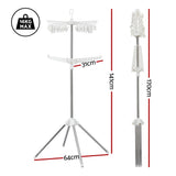 Coat Racks: Artiss Clothes Rack Airer 2 Tier Rotatable Hanger Foldable