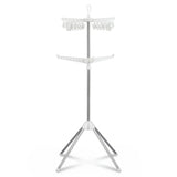 Coat Racks: Artiss Clothes Rack Airer 2 Tier Rotatable Hanger Foldable