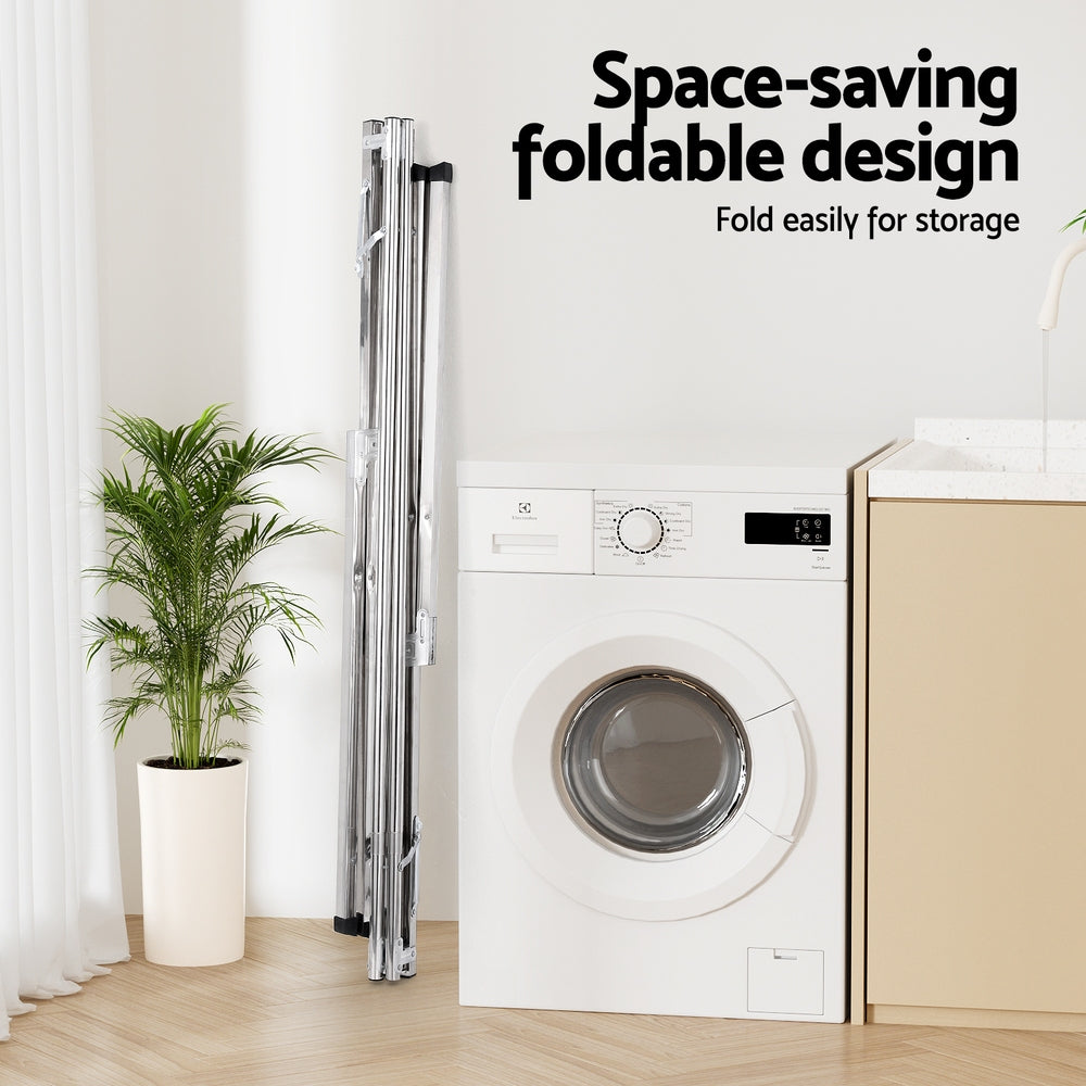 Coat Racks: Artiss Clothes Rack Adjustable Foldable Steel