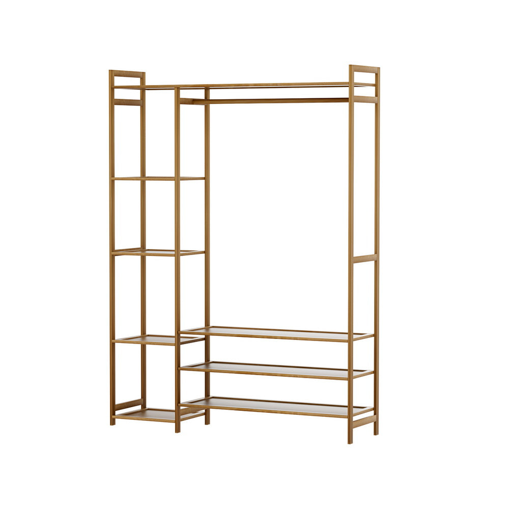 Clothing & Wardrobe Storage: Artiss Wardrobe Clothes Rack Airer Coat Stand