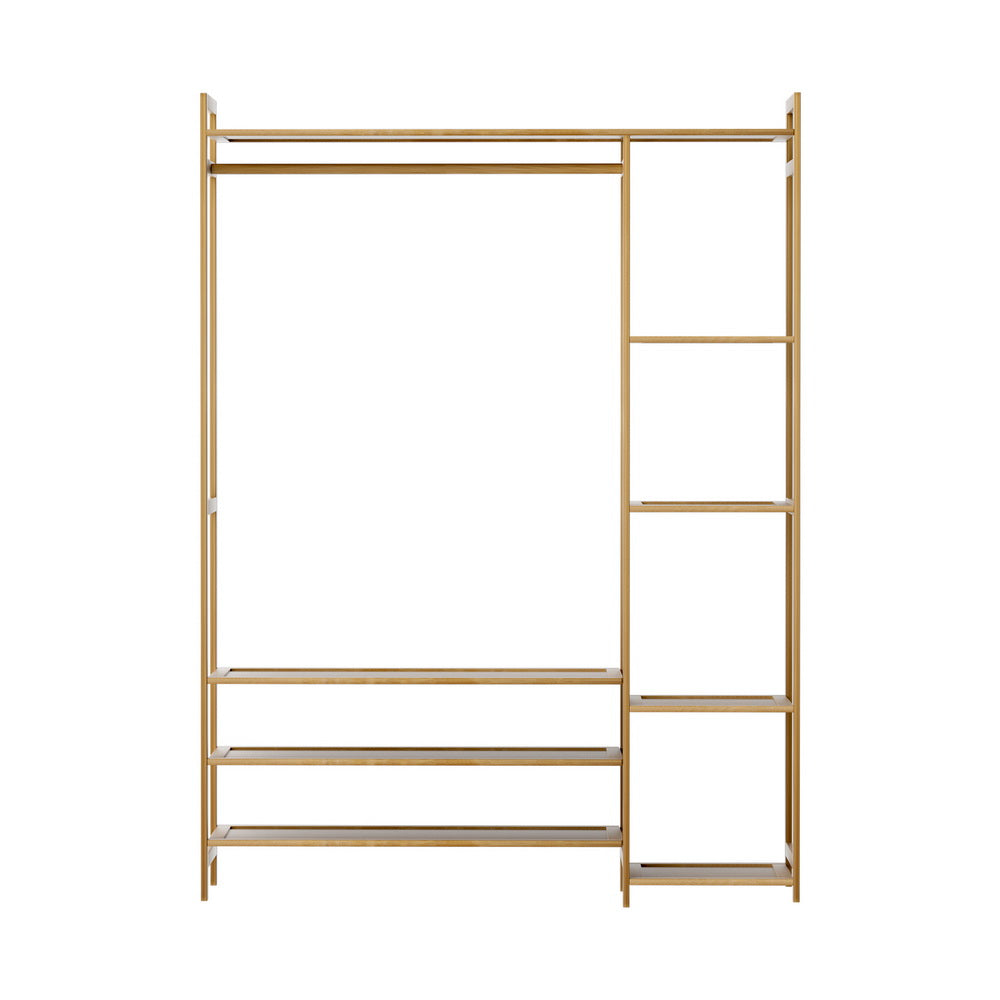 Clothing & Wardrobe Storage: Artiss Wardrobe Clothes Rack Airer Coat Stand