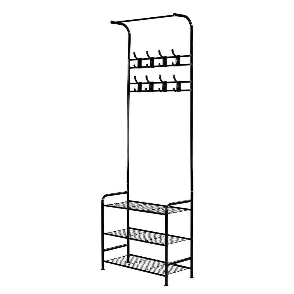Clothing & Wardrobe Storage: Artiss Clothes Rack Airer Coat Stand 179cm Hanger Rail Closet
