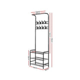 Clothing & Wardrobe Storage: Artiss Clothes Rack Airer Coat Stand 179cm Hanger Rail Closet