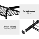 Clothing & Wardrobe Storage: Artiss Clothes Rack Airer Coat Stand 179cm Hanger Rail Closet