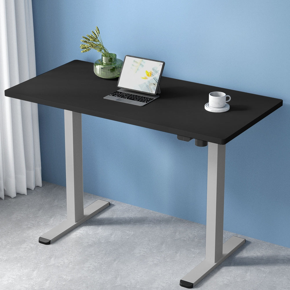 Desks: Artiss Standing Desk Motorised 120CM Black