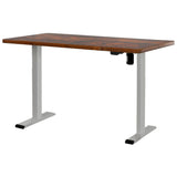 Artiss Standing Desk Motorised 140CM Rustic Brown