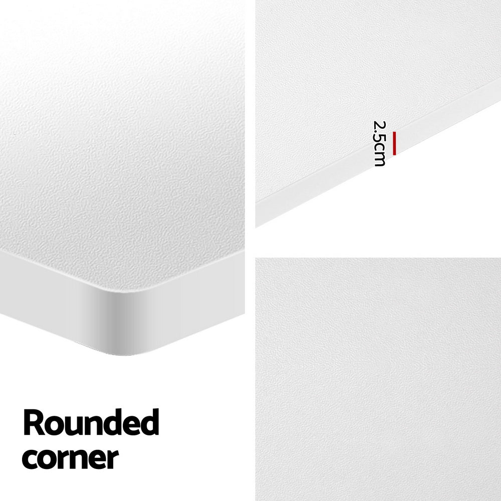Desks: Artiss Standing Desk Motorised 140CM White