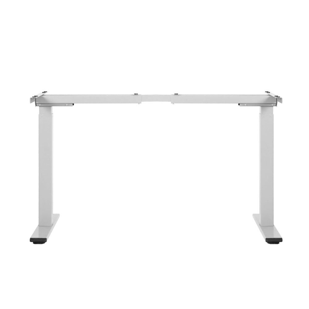 Desks: Artiss Standing Desk Frame Only Dual Motor Motorised White