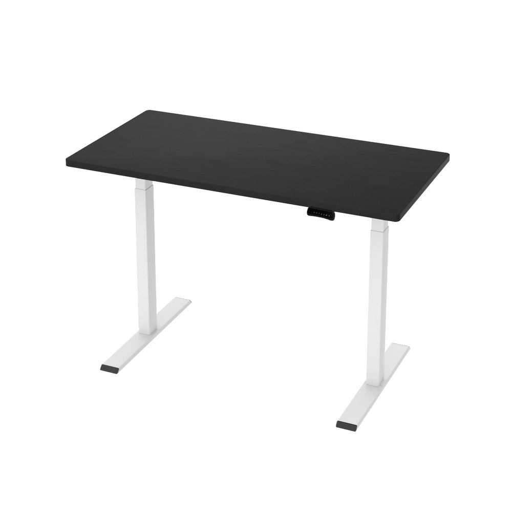 Desks: Artiss Standing Desk Motorised Dual Motor 120CM Black