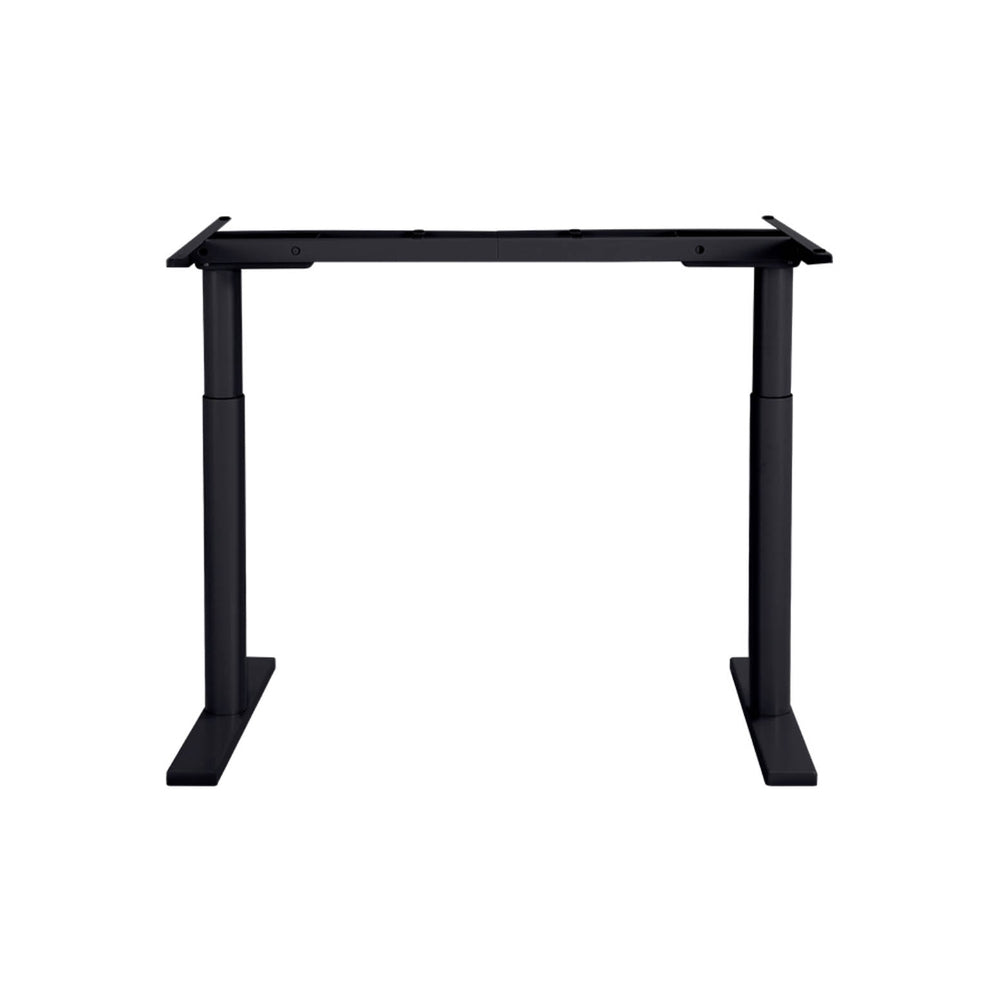Desks: Artiss Standing Desk Frame Only Dual Motor Motorised Adjustable 125KG Load Black