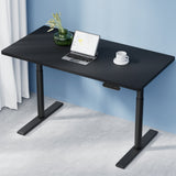 Artiss Standing Desk Motorised Electric Dual Motor Black 120CM