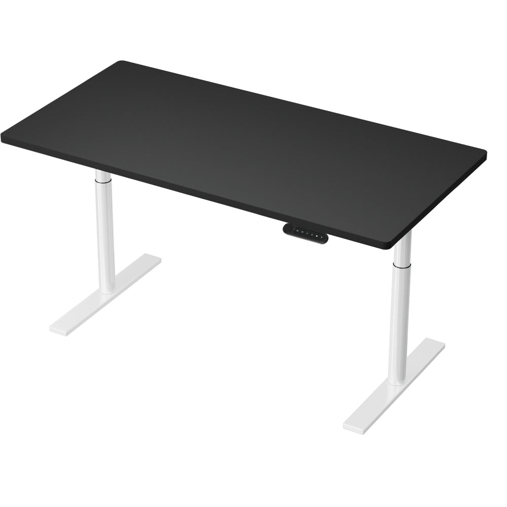 Desks: Artiss Standing Desk Motorised Electric Dual Motor 140CM Black