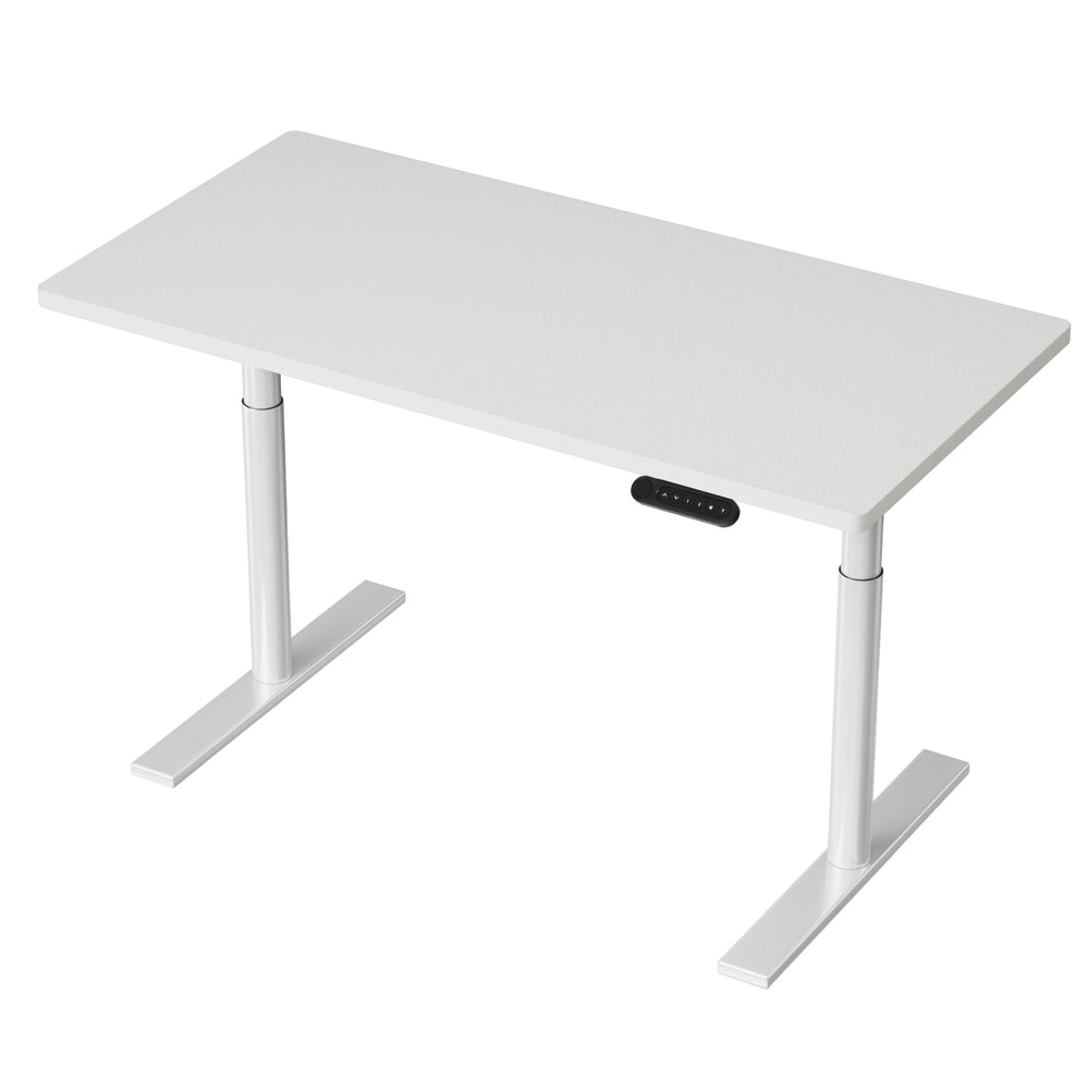 Desks: Artiss Standing Desk Motorised Electric Dual Motor 120CM White