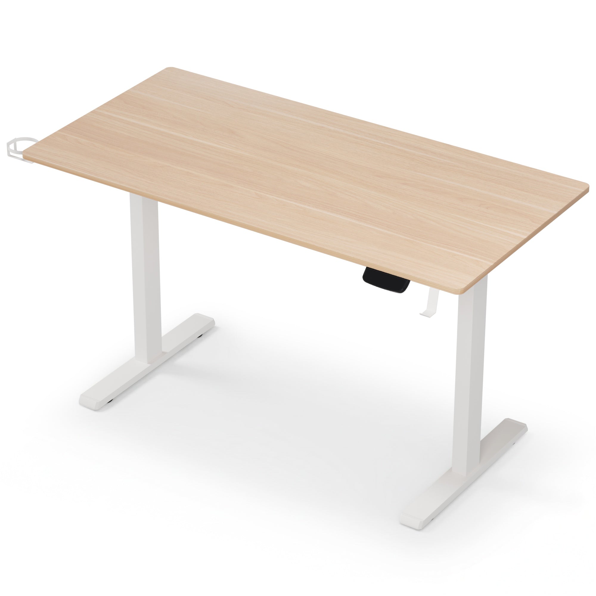 Desks: Artiss Standing Desk Sit Stand Touch Control Electric Oak 140CM