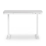 Desks: Artiss Standing Desk Motorised Electric Desks Drawer 120CM White