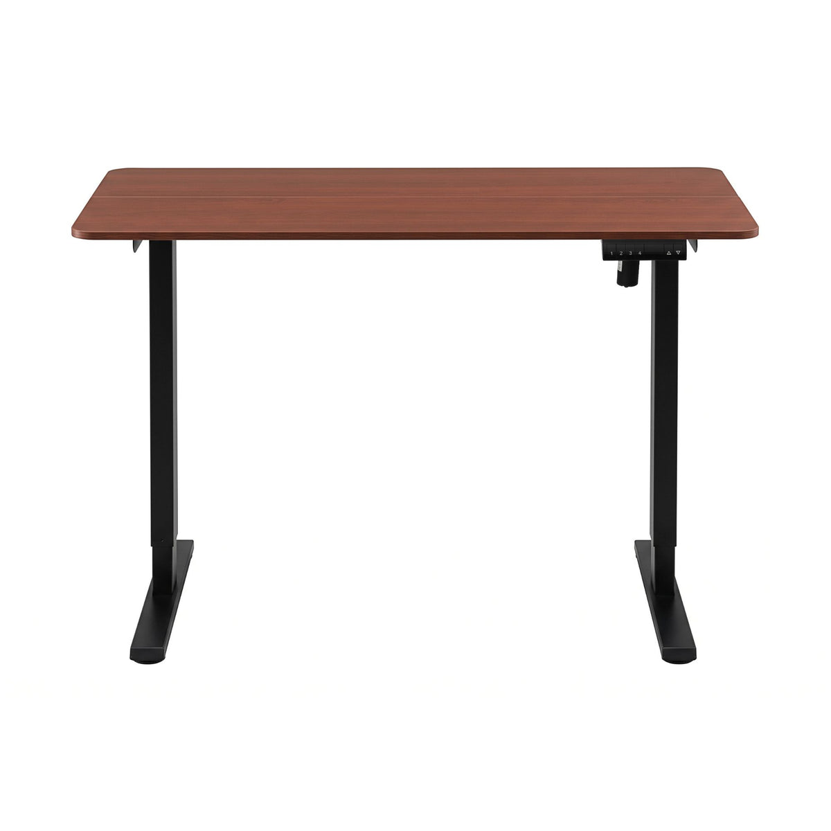 Artiss Electric Standing Desk Height Adjustable Table 120cm Walnut Black