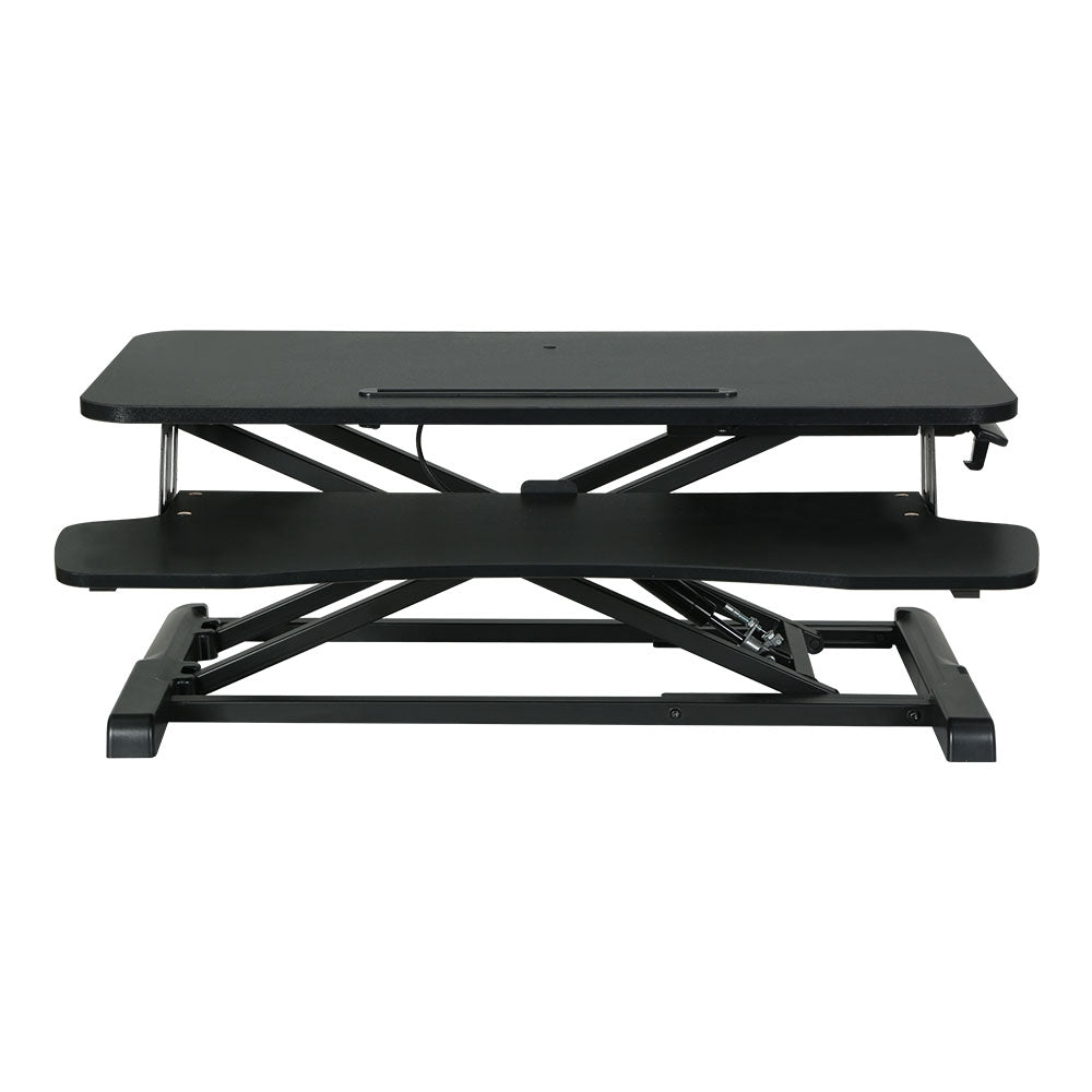 Office & Desk Chairs: Artiss Standing Desk Riser Height Adjustable Black 80CM