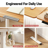 Desks: Artiss Electric Standing Desk Height Adjustable Sit Stand Desk Tilting Top