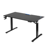 Desks: Artiss Electric Standing Desk Height Adjustable Gaming Desk Home Office 140cm