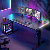 Desks: Artiss Electric Standing Desk Height Adjustable Gaming Desk Home Office 140cm