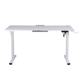 Desks: Artiss Electric Standing Desk Height Adjustable Gaming Desk Home Office 140cm