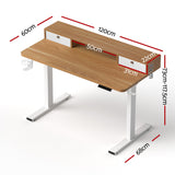 Desks: Artiss Electric Standing Desk Height Adjustable Sit Stand Desk Home Office