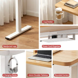 Desks: Artiss Electric Standing Desk Height Adjustable Sit Stand Desk Home Office