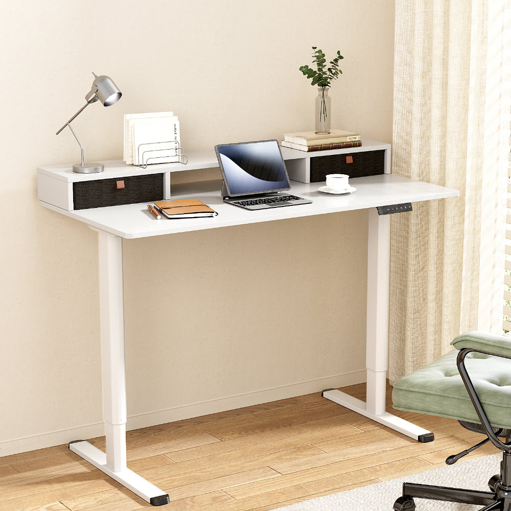 Desks: Artiss Electric Standing Desk Sit Stand Desks 120CM