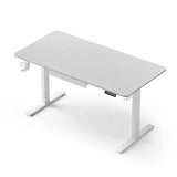 Desks: Artiss Electric Standing Desk 140cm Adjustable Height Motorised Home Office Desk Drawer