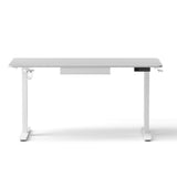Desks: Artiss Electric Standing Desk 140cm Adjustable Height Motorised Home Office Desk Drawer