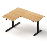 Desks: Artiss L-Shape Electric Standing Desk Sit Stand Up Height Adjustable Motorised