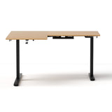 Desks: Artiss L-Shape Electric Standing Desk Sit Stand Up Height Adjustable Motorised