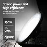 Ceiling Lights: Leier 150W UFO LED High Bay Light Motion Sensor