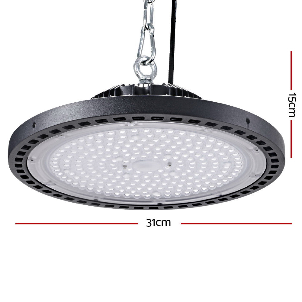 Ceiling Lights: Leier LED High Bay Lights 150W UFO Industrial Workshop Warehouse Factory Lamp