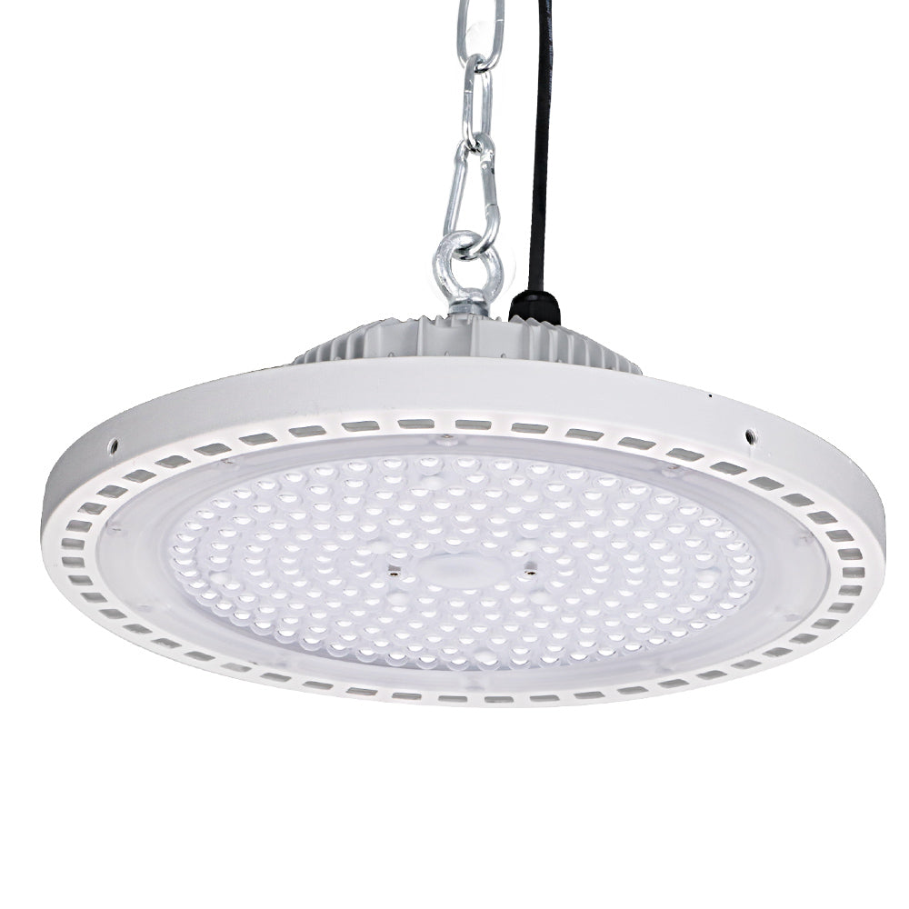 Ceiling Lights: Leier LED High Bay Lights 150W UFO Industrial Shed Warehouse Factory Lamp White