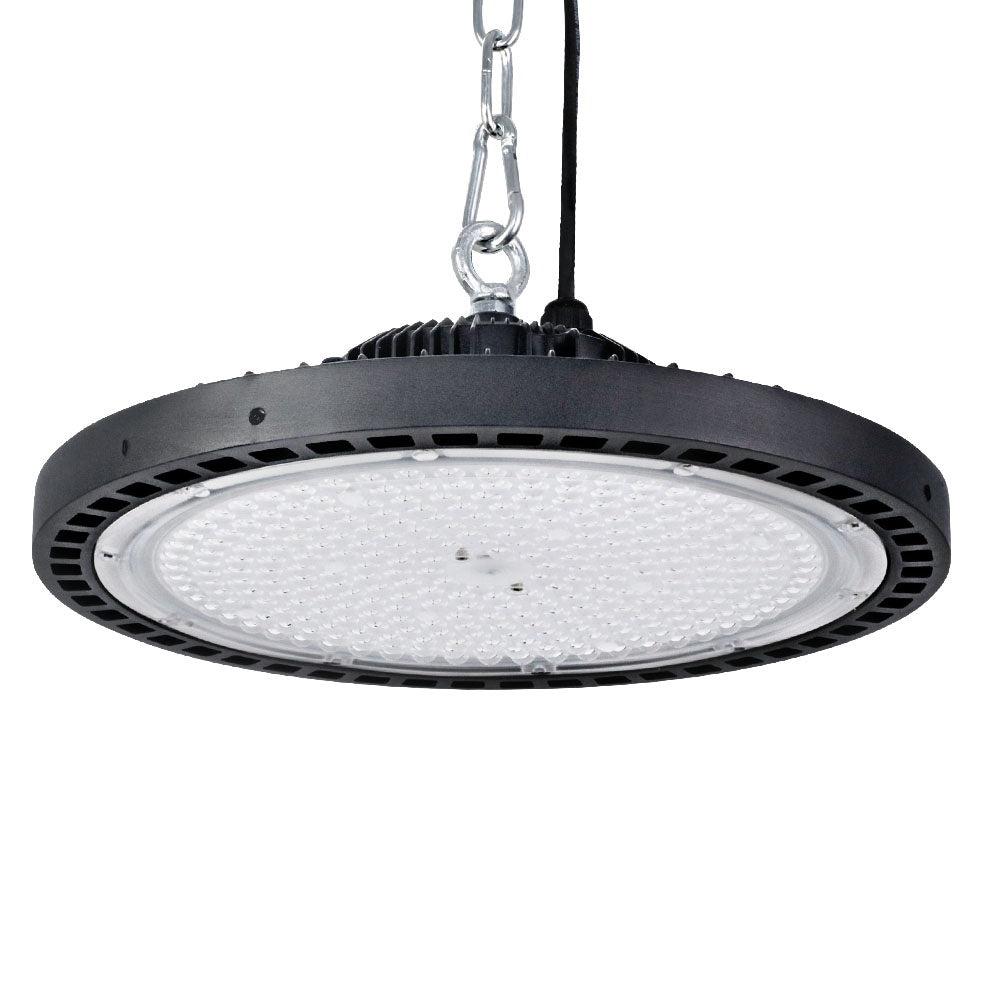 Ceiling Lights: Leier LED High Bay Lights 200W UFO Industrial Workshop Warehouse Factory Lamp