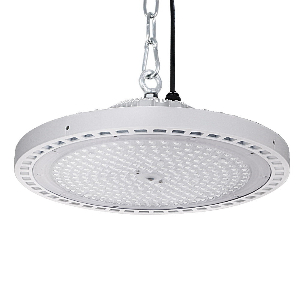 Ceiling Lights: Leier LED High Bay Lights 200W UFO Industrial Shed Warehouse Factory Lamp White