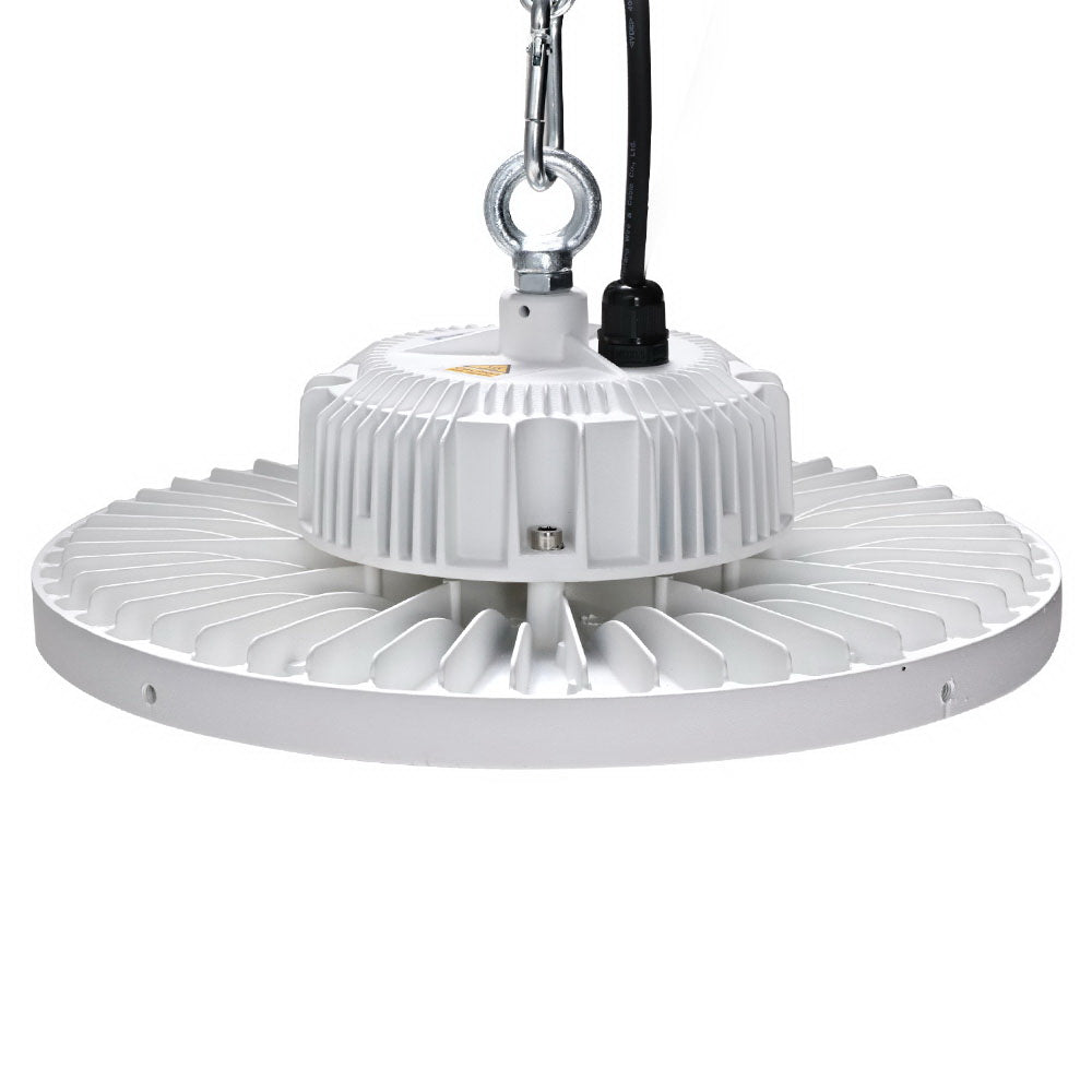Ceiling Lights: Leier LED High Bay Lights 200W UFO Industrial Shed Warehouse Factory Lamp White
