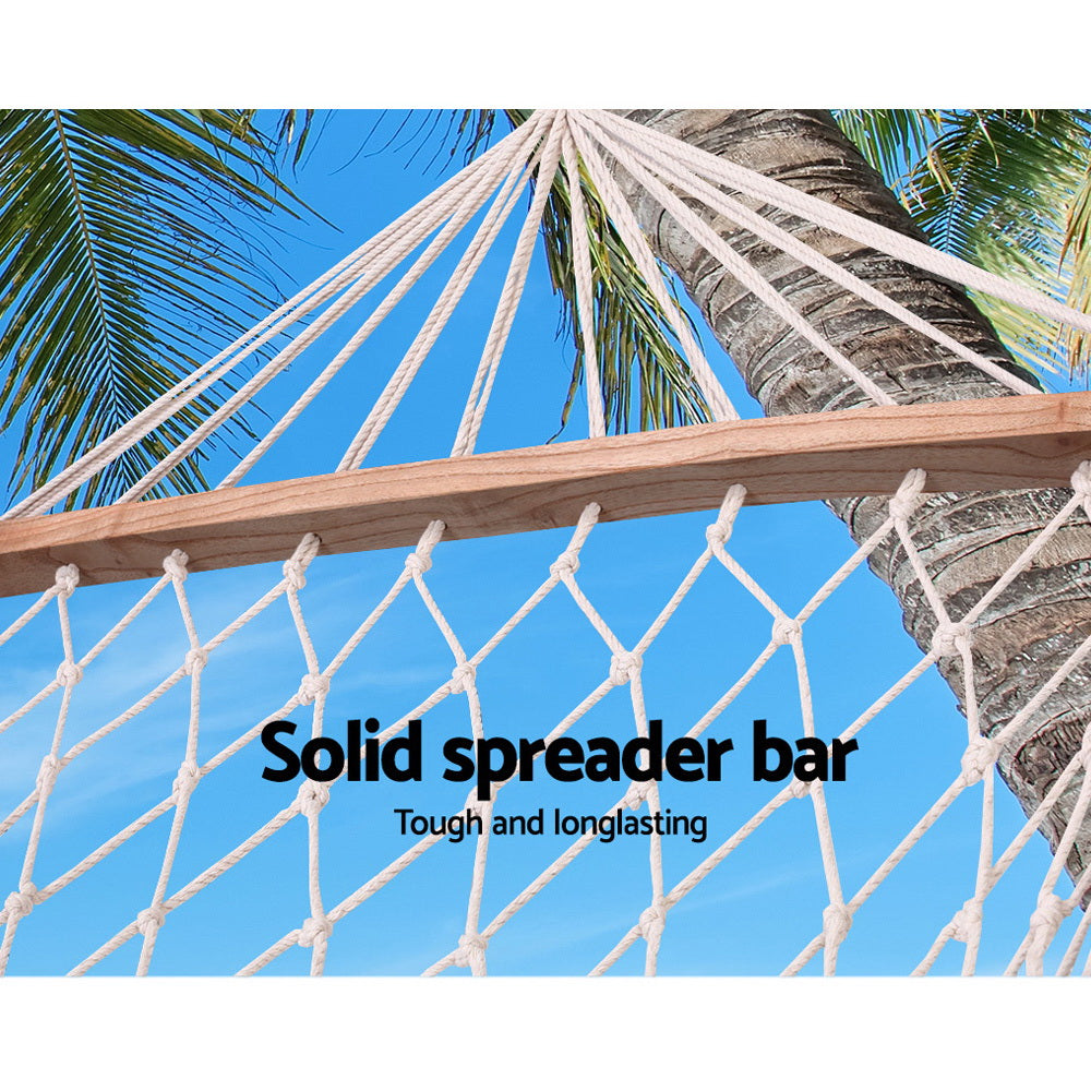 Hammocks & Accessories: Gardeon Hammock Bed Outdoor Chair Camping Hammocks Hanging Mesh
