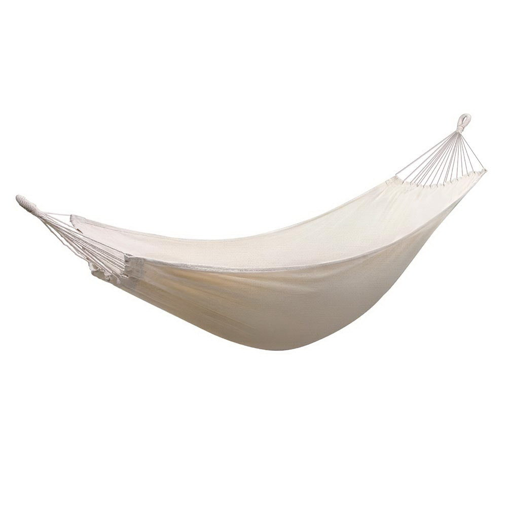 Hammocks & Accessories: Gardeon Hammock Bed w/ Travel Bag Outdoor Lounge Chair Cream