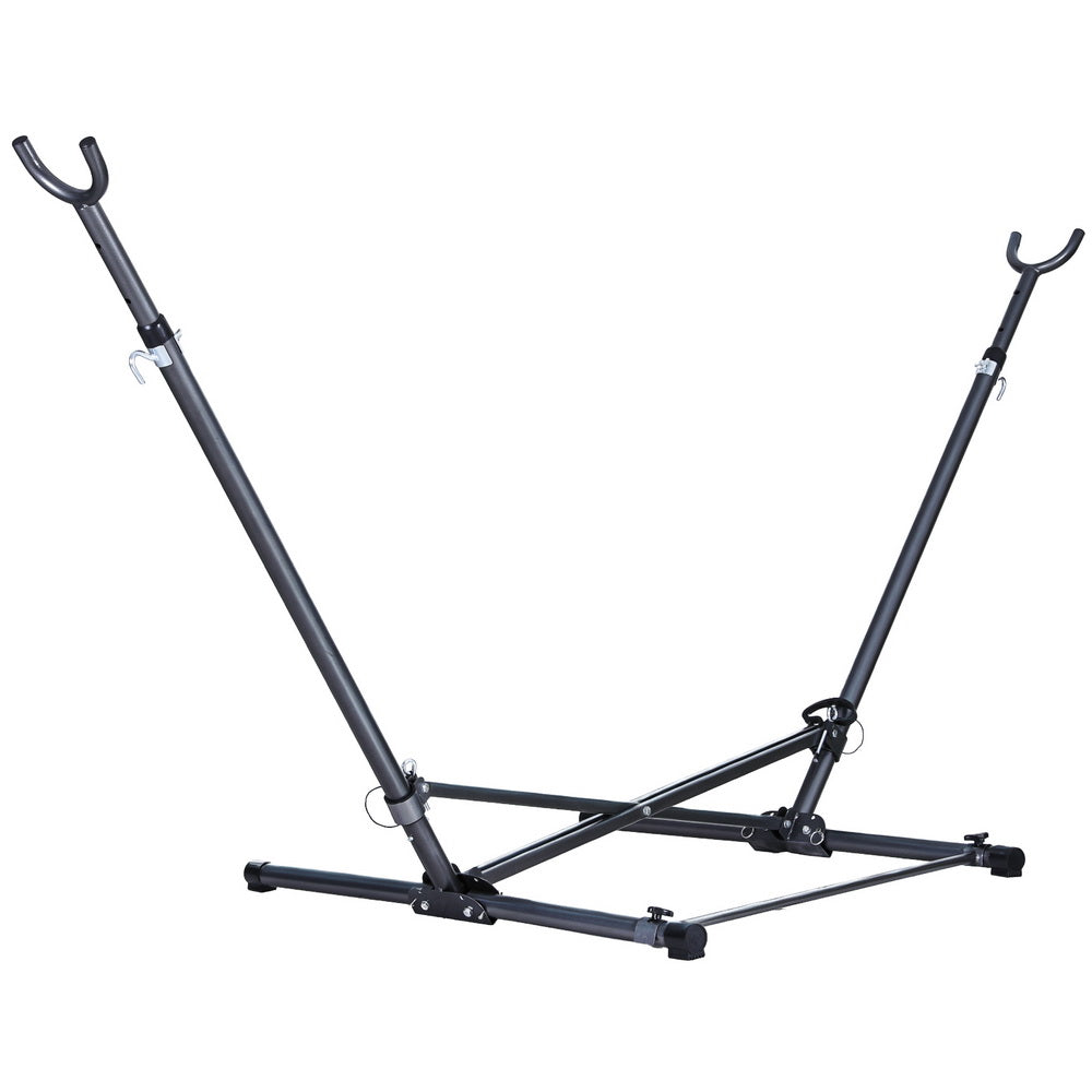 Hammocks & Accessories: Gardeon Hammock Bed Stand Steel Frame Outdoor Indoor